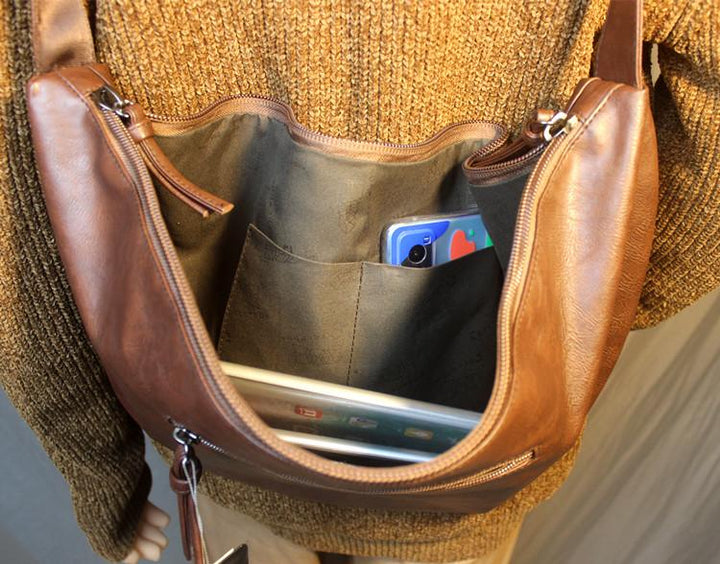 Large-Capacity Casual Hobo Bag