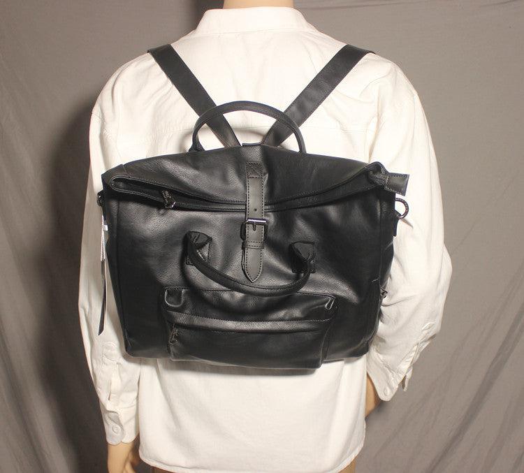 Multipurpose Pu Leather Laptop Bag