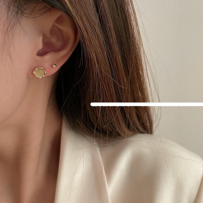 Opal Earrings Set