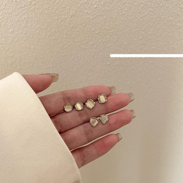 Opal Earrings Set