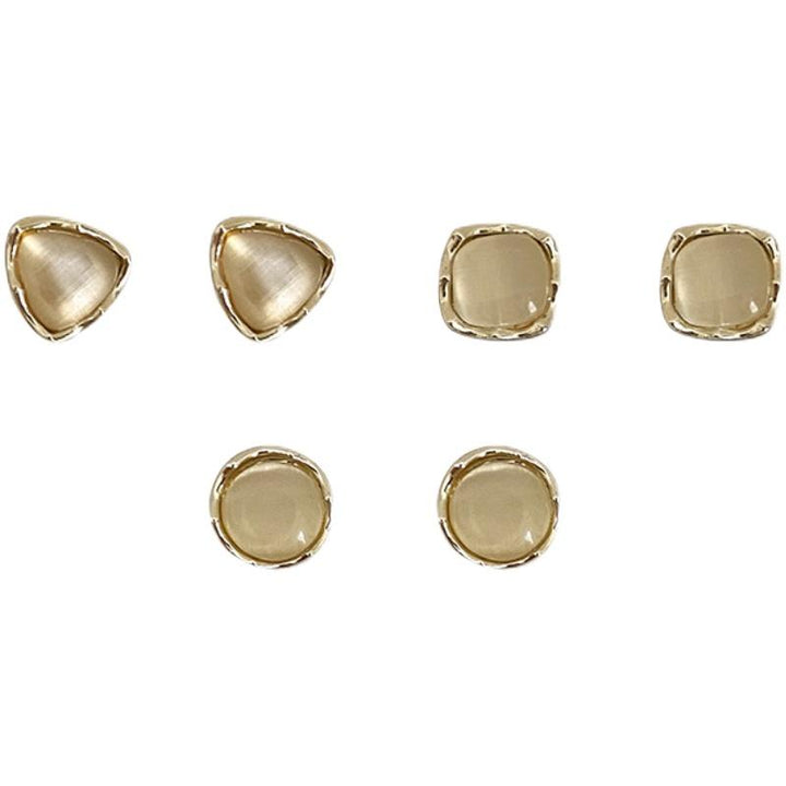 Opal Earrings Set