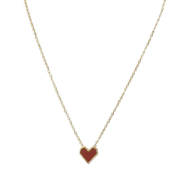 Red Heart Necklace