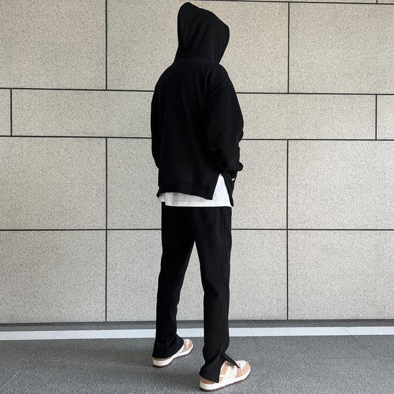 Side Splicing Slit Sweatpants