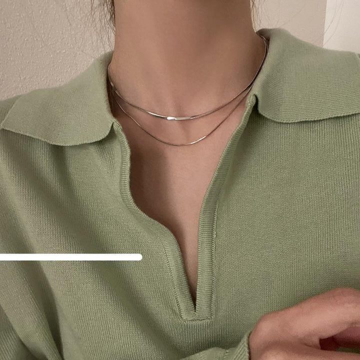 Simple Snake Bone Chain