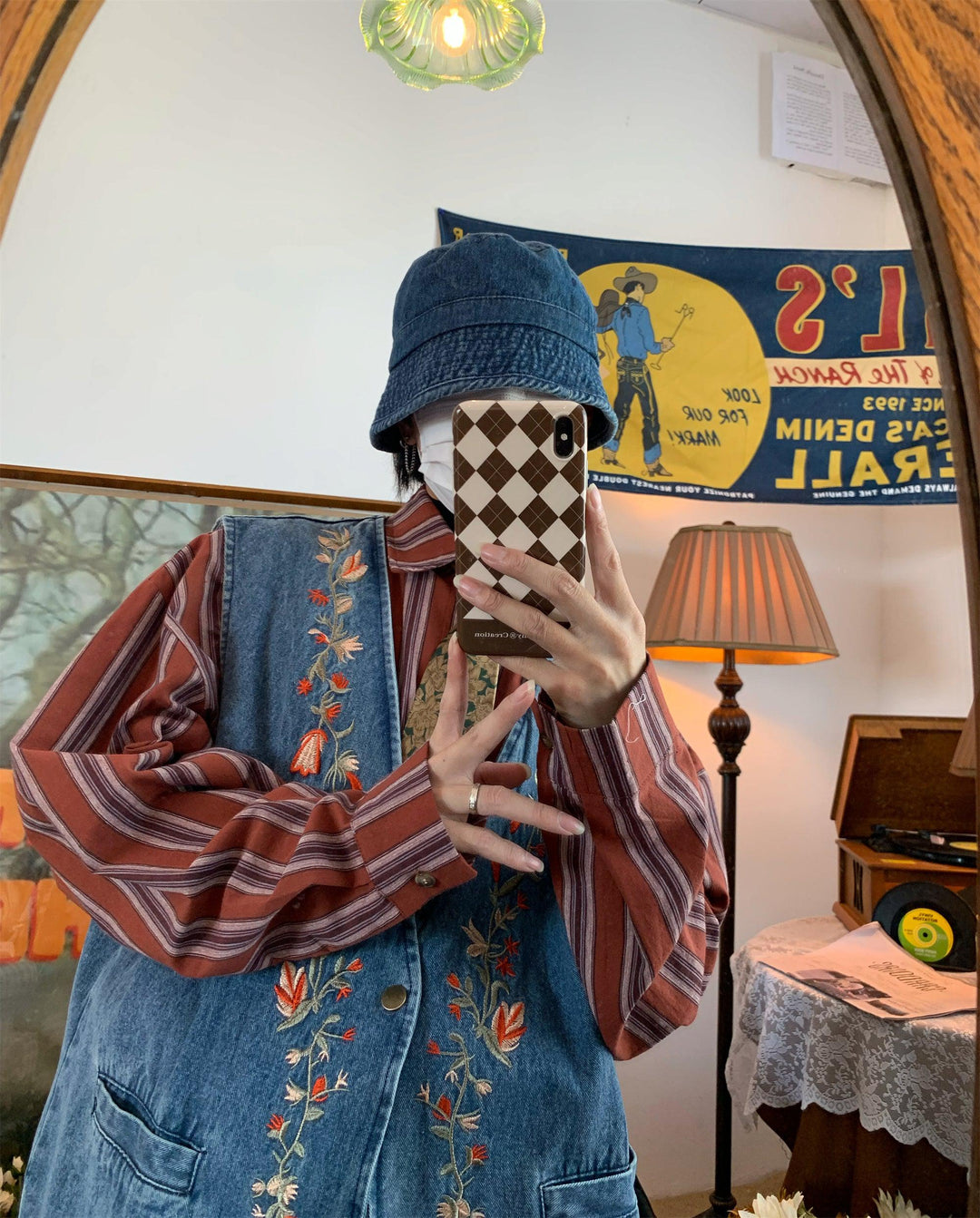 Sleeveless Denim Jacket