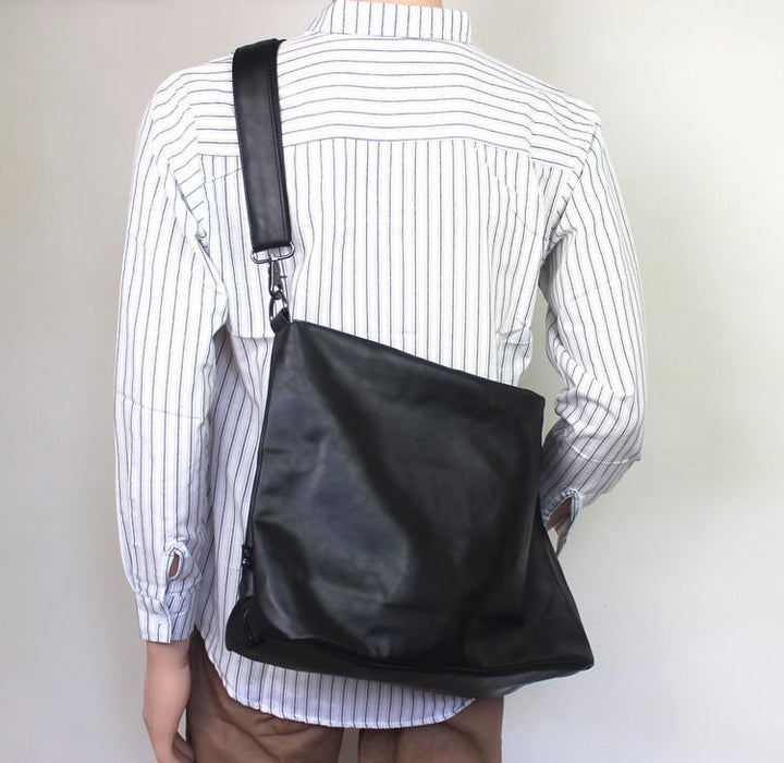 Soft Leather Messenger Bag