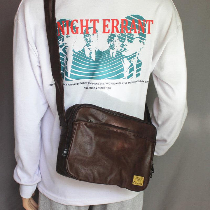 Soft Leather Messenger Bag