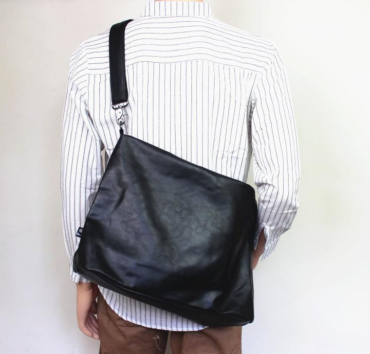 Soft Leather Messenger Bag