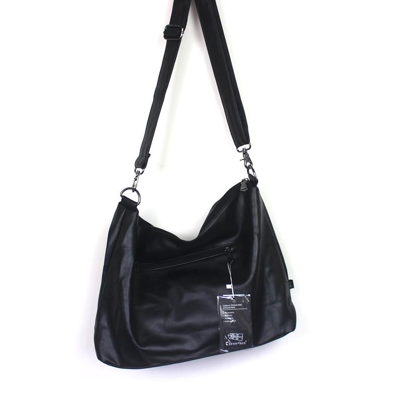 Soft Leather Messenger Bag