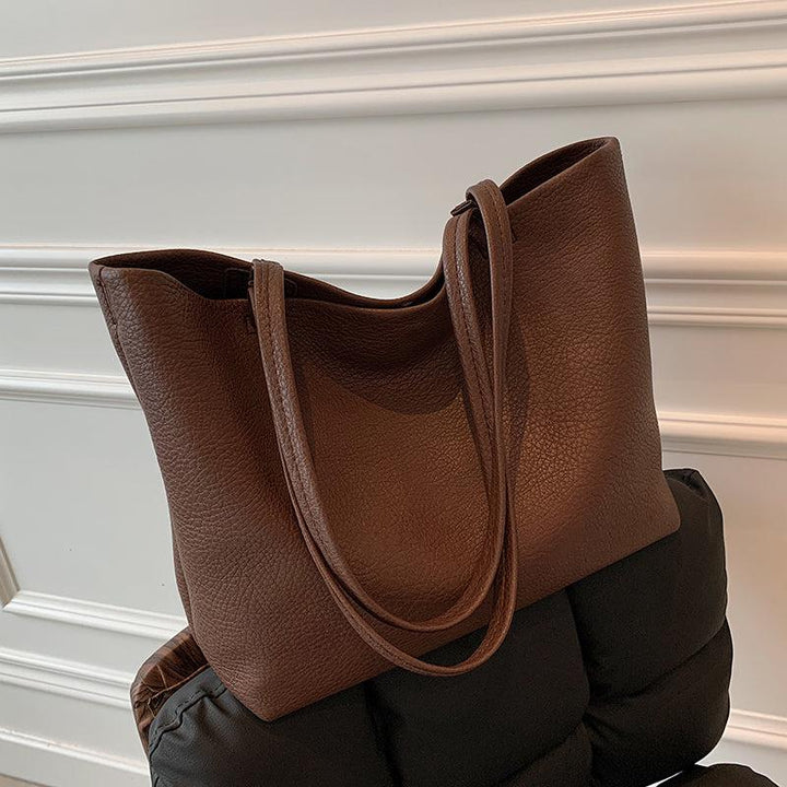 Soft Leather Tote Bag