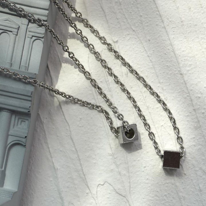 Square Pendant Necklace