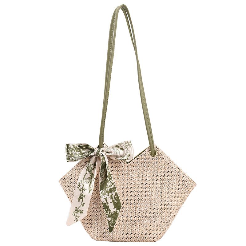 Straw Shoulder Bag