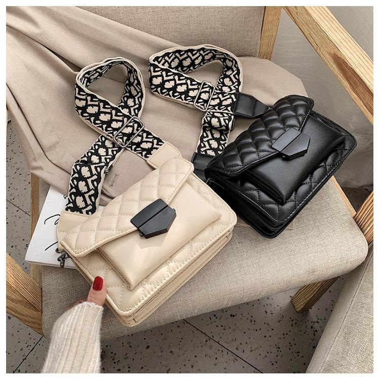 Texture Messenger Bag