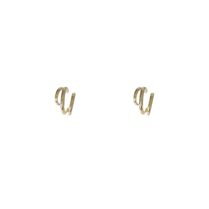 Three-Ring Earrings