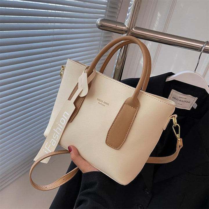 Top Handle Satchel Bucket Bag