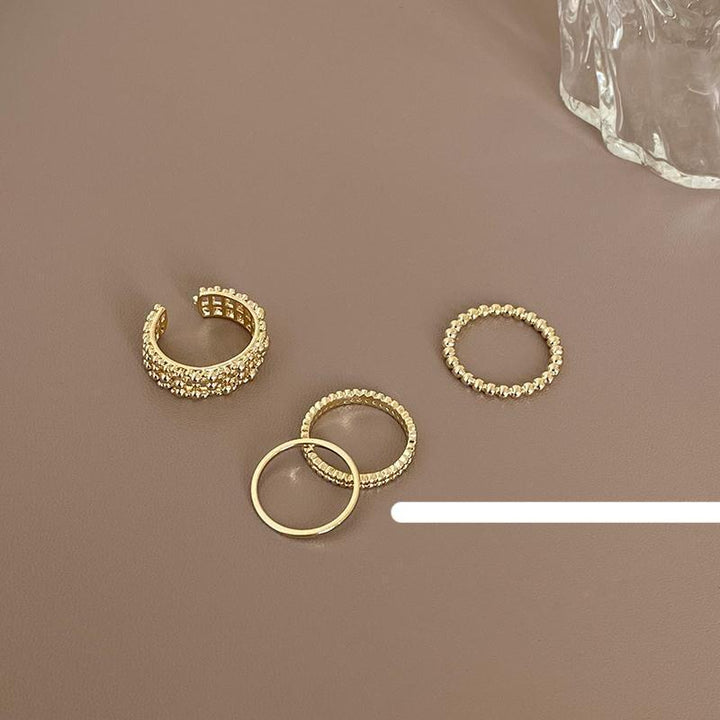 Vintage Metal Ring Set