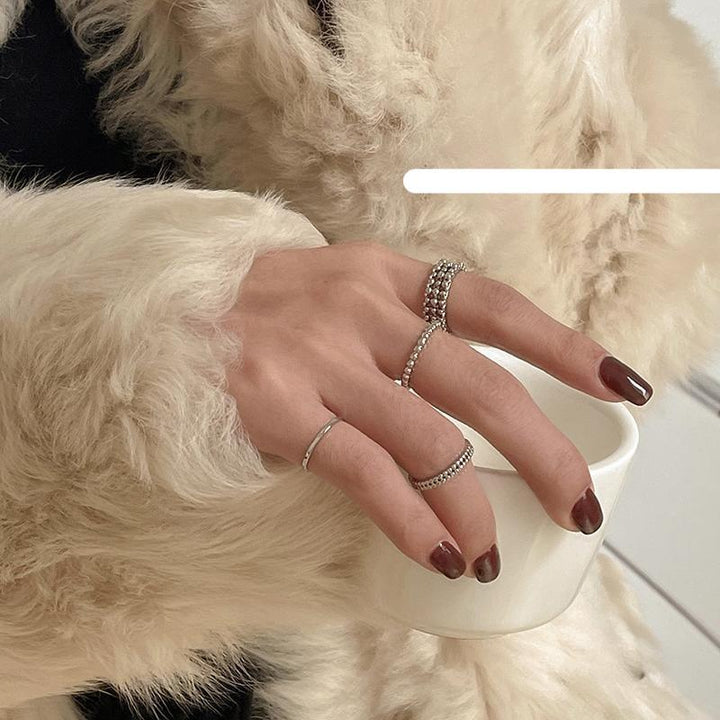 Vintage Metal Ring Set