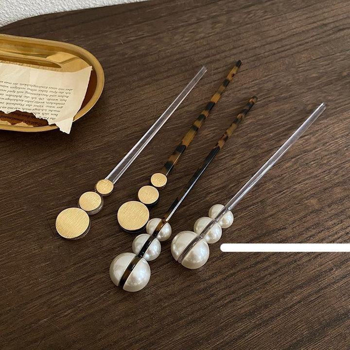 Vintage Pearl Hairpin