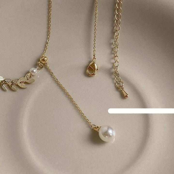 Wheat Pearl Necklace