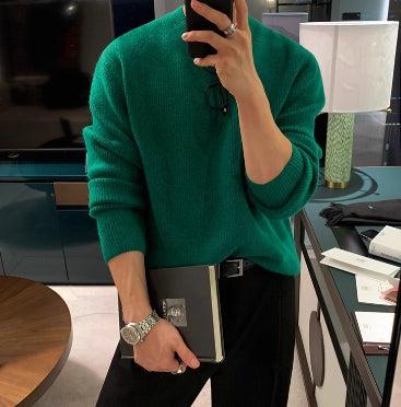 Loose Fit Crewneck Sweater