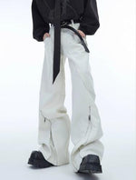 Deconstructed Zipper Suit Set