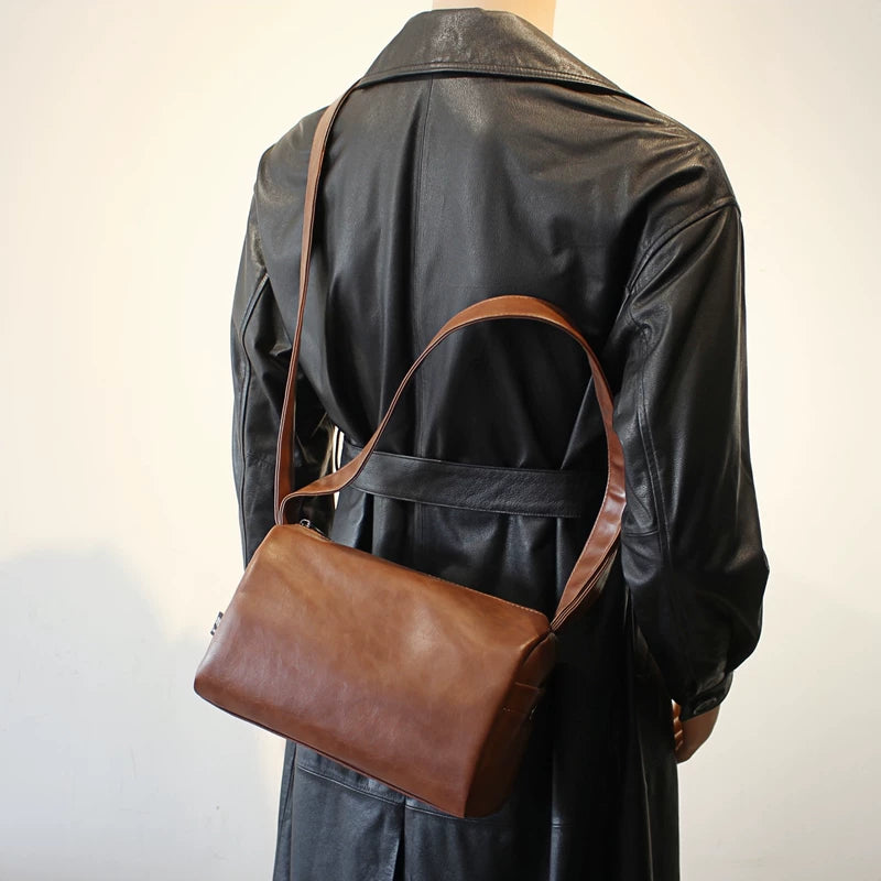 ,6190560711601, Soft Leather Mini Pillow Crossbody Bag