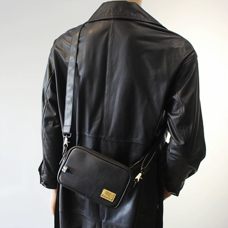 Small Leather Crossbody Cell Phone Bag 2