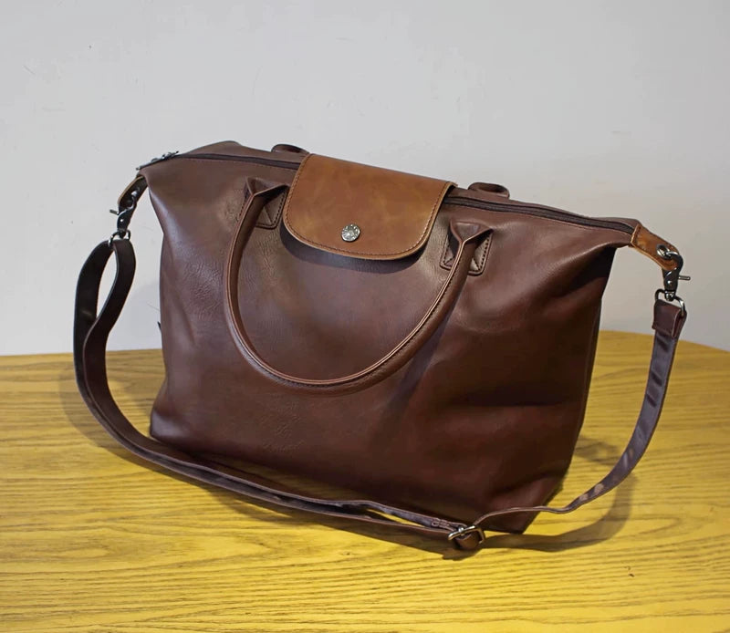 6025540637571, Large Capacity Leather Crossbody Dumpling Bag