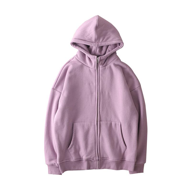 500g Velvet Zipper Sweater