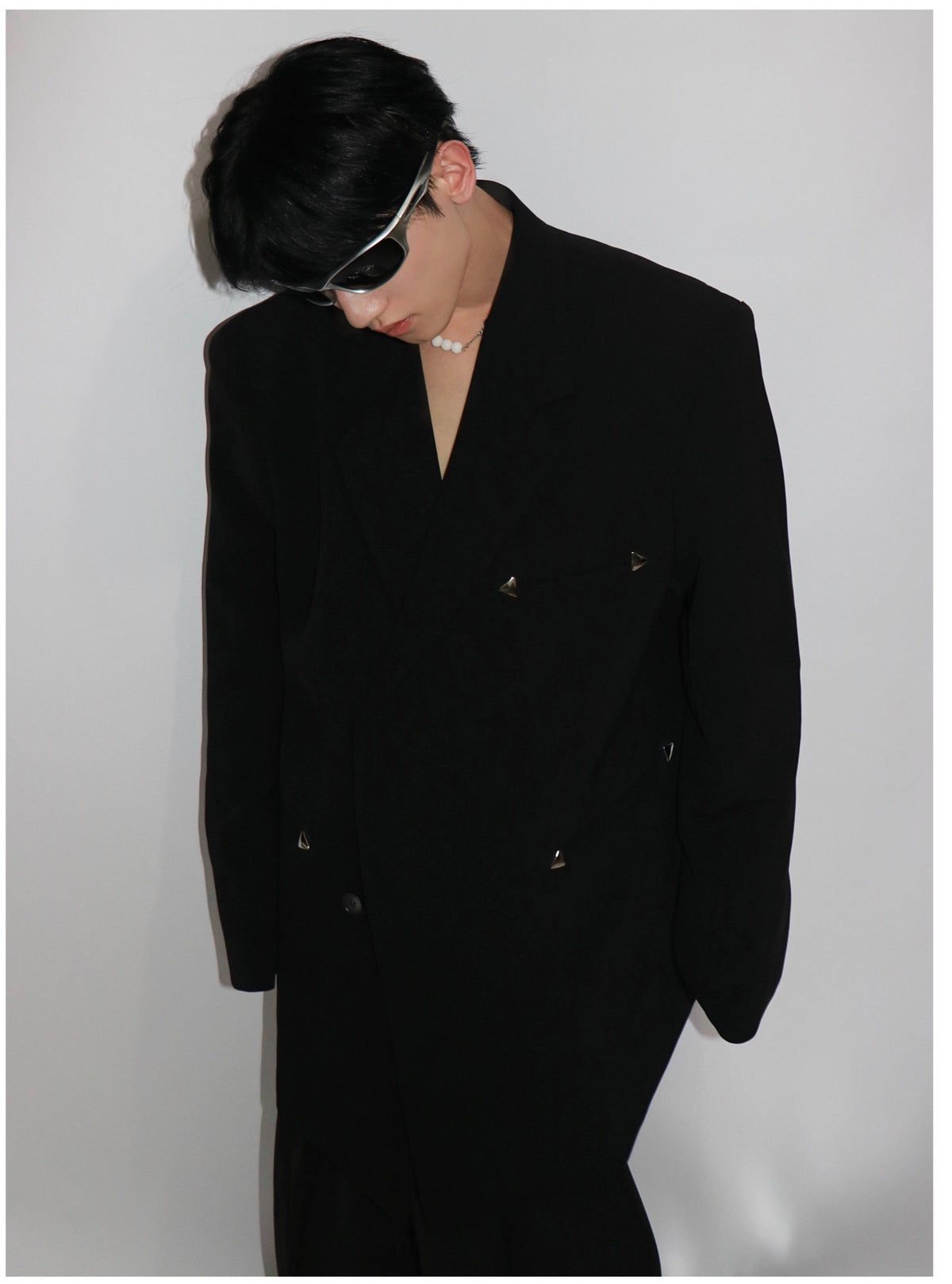 Metal Decoration Suit Jacket