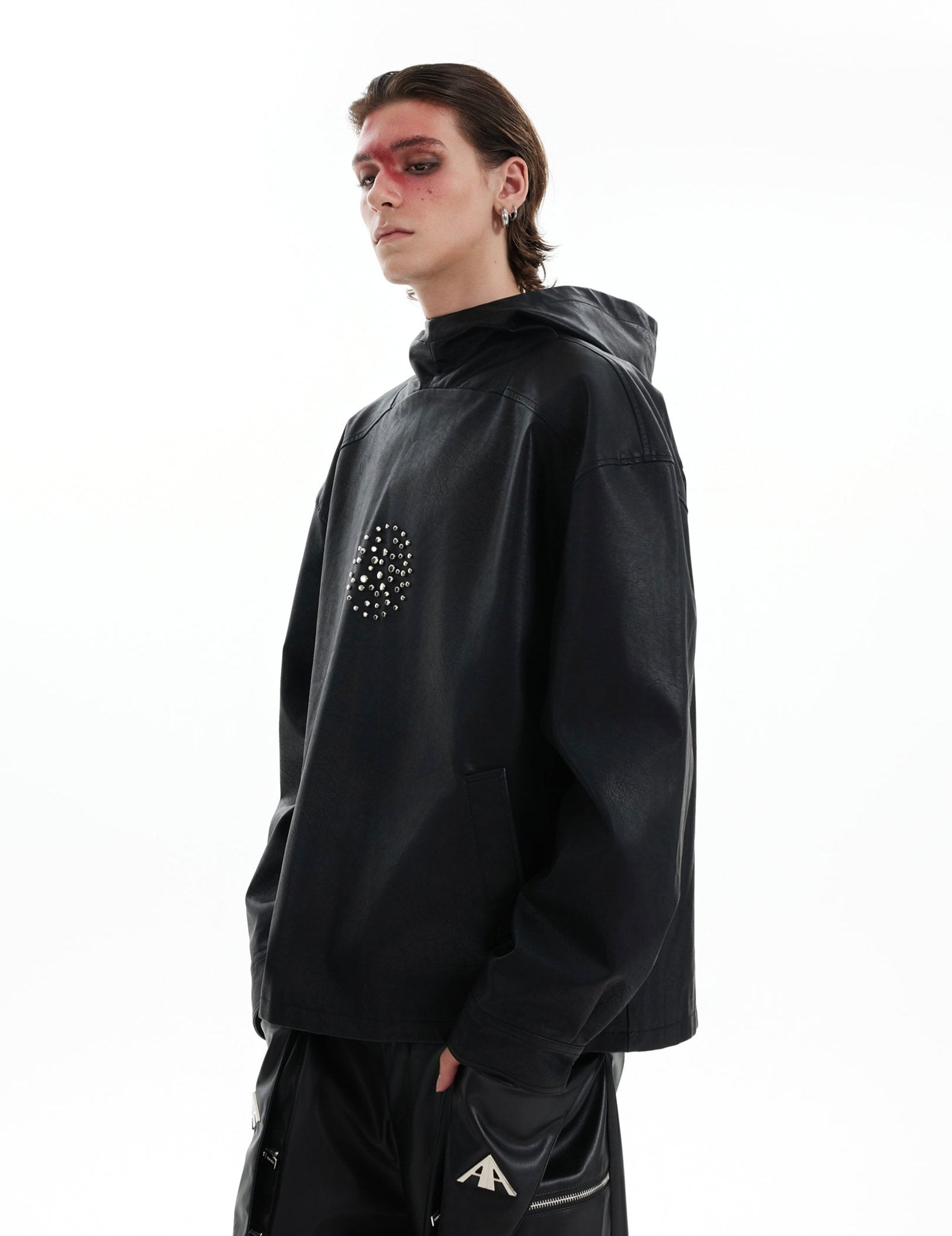 Studded Leather Leather Jacket