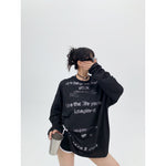 Long Sleeve Graphic Turtleneck Top