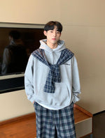 Two-piece Shawl Hooded Sweatshirt