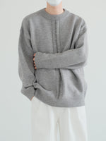 Bead-Encrusted Knit Sweater