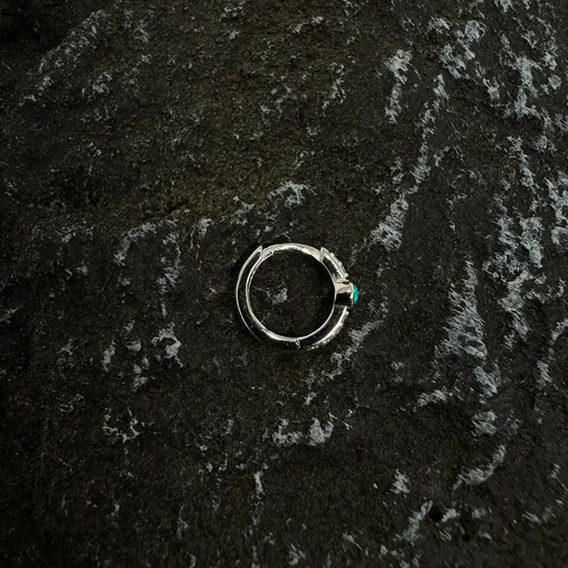 925 Sterling Blue Earrings