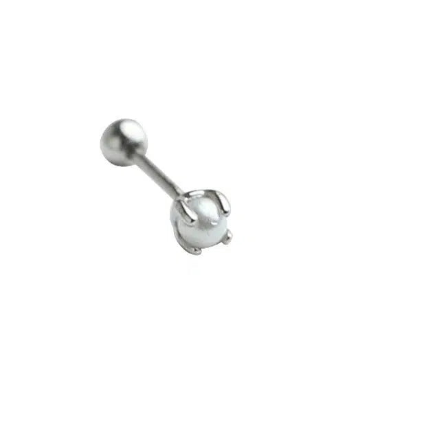 925 Sterling Silver Pearl Stud Earrings