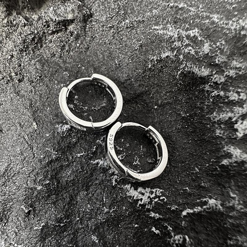 925 Sterling Silver Vinyl Light Earring