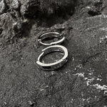 925 Sterling Silver Vinyl Light Earring