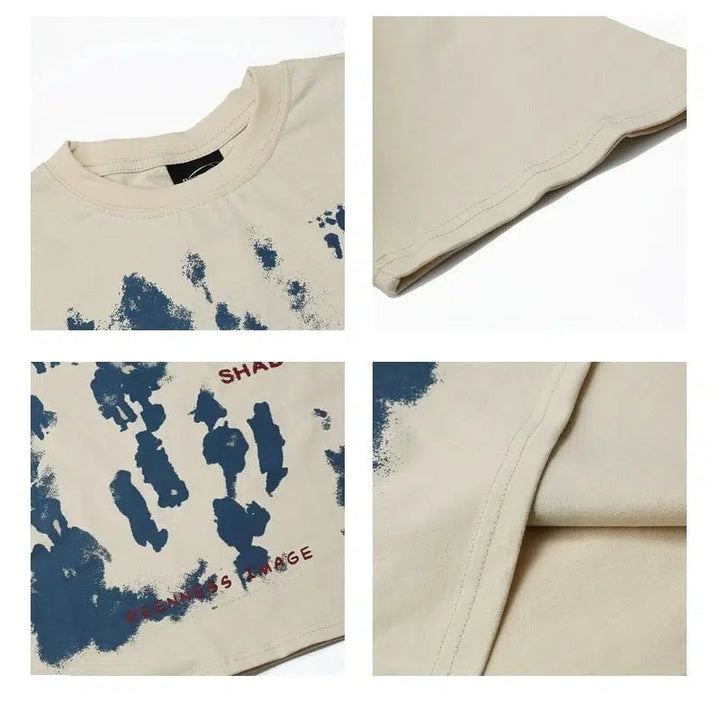 Abstract Graphic T-shirt