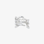 Abstract Wave Design Ring