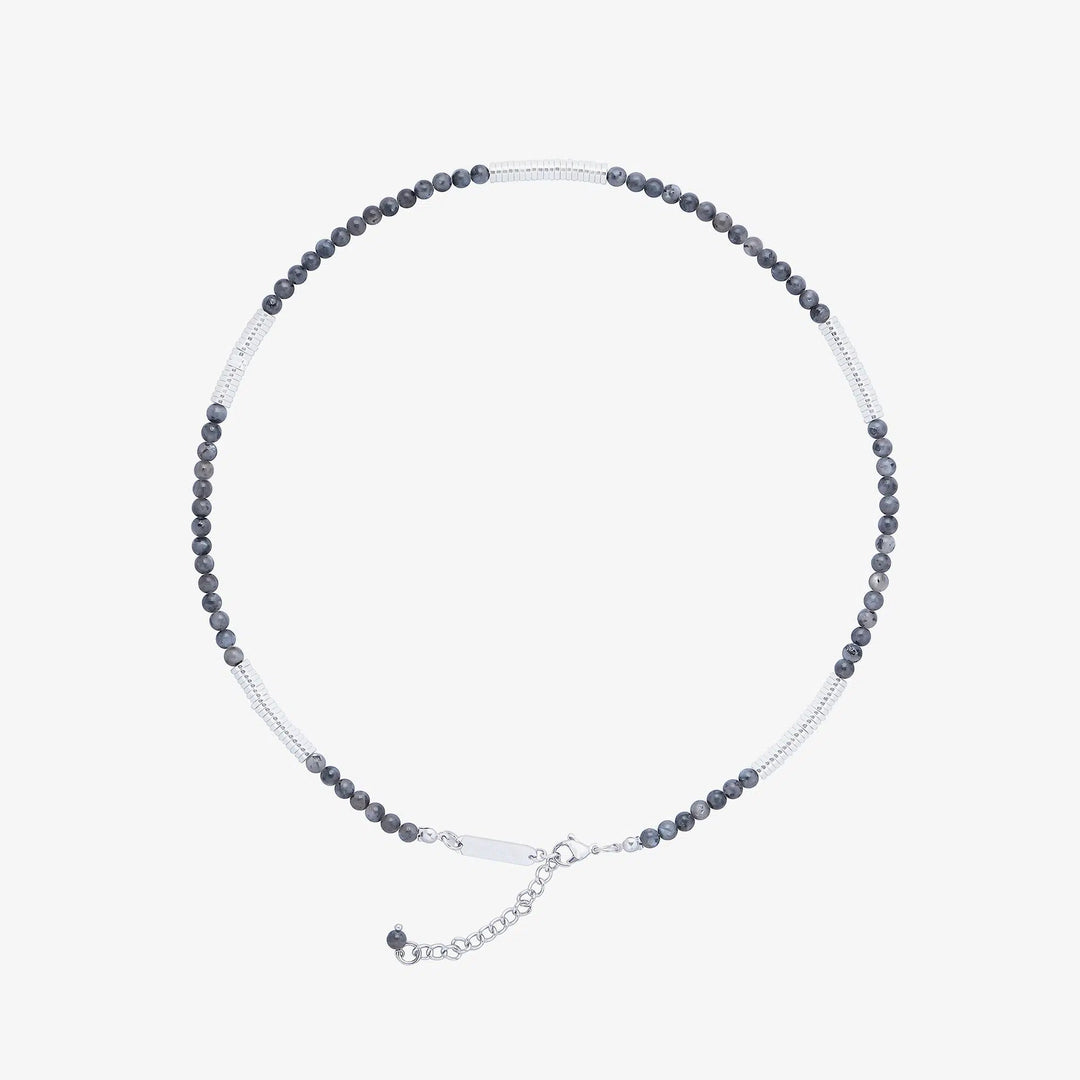 Adjustable Clasp Sleek Beaded Necklace