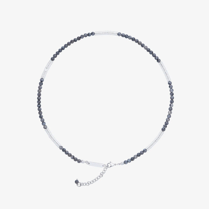 Adjustable Clasp Sleek Beaded Necklace