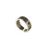Adjustable Cross Design Ring
