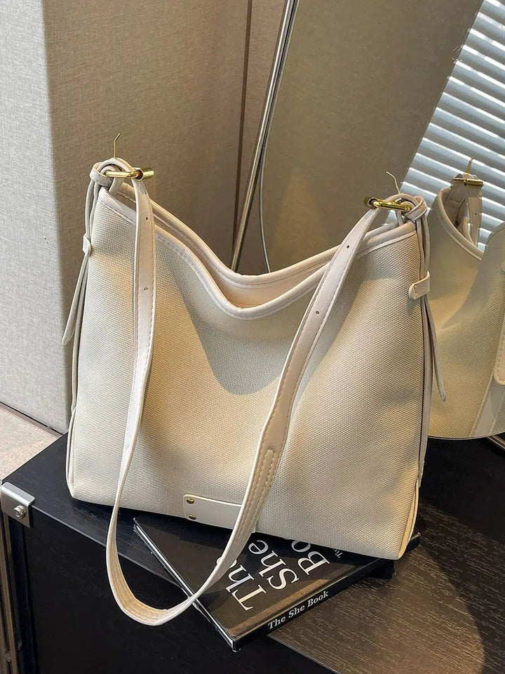 Adjustable Strap Bucket Shaped Bag