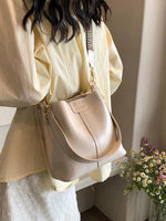 Adjustable Strap Chic Bucket Bag