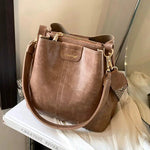 Adjustable Strap Chic Bucket Bag