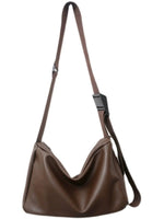 Adjustable Strap Crossbody Leather Bag