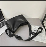 Adjustable Strap Crossbody Leather Bag