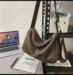 Adjustable Strap Crossbody Leather Bag