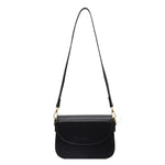 Adjustable Strap Leather Crossbody Bag